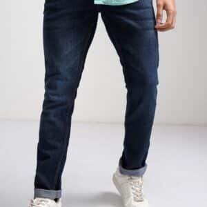 Men’s slim fit blue jeans