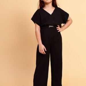 Girls black jumpsuit