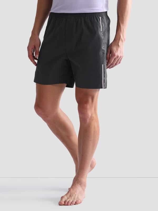 Men’s Black Sports Shorts – Lightweight Activewear